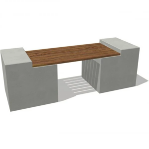 Ławka Cubico MEDIUM betonowa